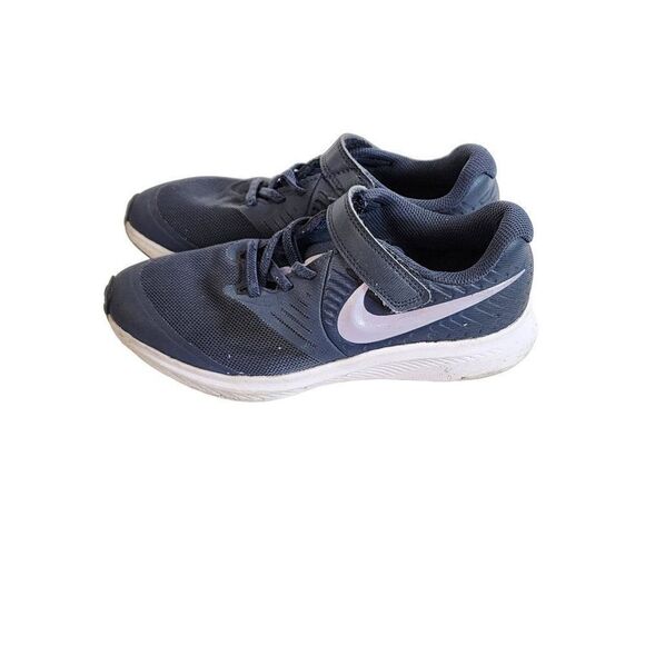 Nike Revolution 6 Little Kids Shoes Blue Size 3Y - Picture 4 of 7